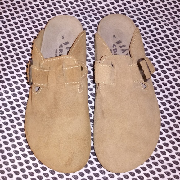 Beaver Creek Shoes - Beaver Creek Women's Rerun Mule Shoes Tan 5